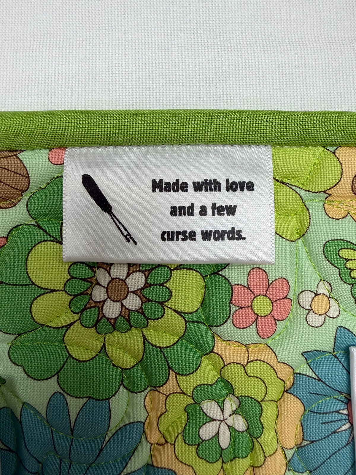 Sassy Quilt Labels - Made With Swear Words